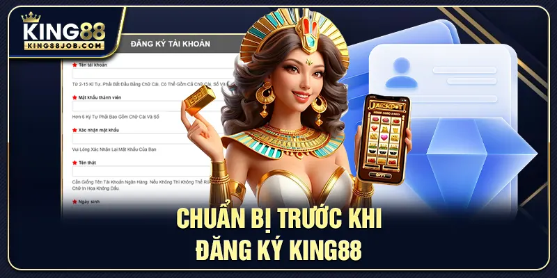 Chuẩn bị trước khi đăng ký King88